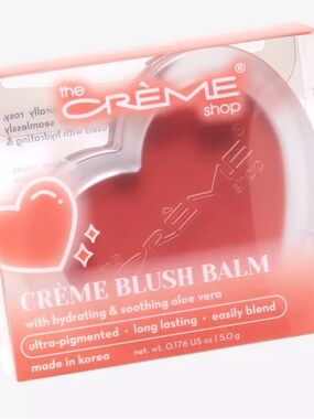 The Crème Shop Crème Blush Balm in the shade Lovestruck